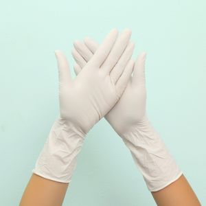 100pc lot Disposable Gloves Latex Dishwashing Kitchen Garden Gloves Universal For Left And Right Hand 6 Colors316g