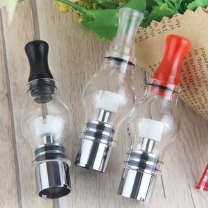 MOQ 20pcs Globe Globe Atomizzatore Pyrex serbatoio cera cera a secco Herb vaporizzatore penna vapore sigarette elettronico sigaretta glassomizer per l'ego