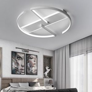 寝室のリビングルームLEDシーリングライトモダンなLustred Plafond Moderne Lampのためのスタディルームミニ