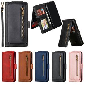 Luxury Flip Stand Wallet Custodia per cellulare in pelle PhotoFrame Cover per telefono Custodia per telefono per iPhone 11 pro max Samsung S10 huawei mate 30