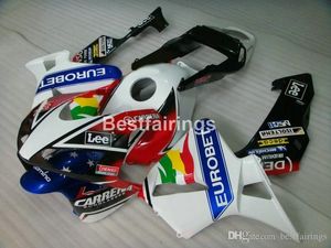 Kit carenatura per stampaggio ad iniezione per Honda CBR600RR 03 04 set carenature bianco rosso nero CBR600RR 2003 2004 JK01