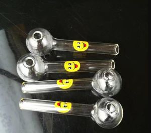new High quality smile straight burner , Wholesale glass bongs, glass hookah, smoke pipe accessories