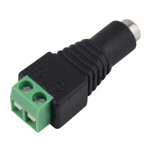 2.1 x 5.5mm DC Power Female Plug Jack Adapter Connector Plug for CCTV LED Strip Light hot new