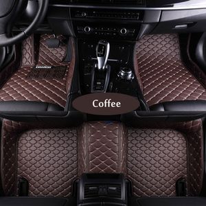 Anpassad bilgolvmattor passar Subaru Forester Legacy Outback Tribeca XV BRZ 3D Car-styling Heavy Duty All Weather Carpet Floor Liner