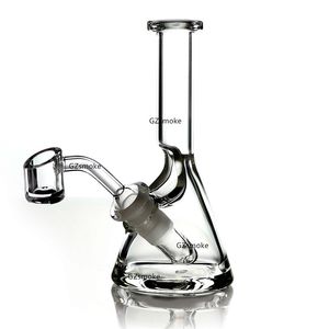 Beaker bong Bong spessi e inebrianti torte d'acqua bicchiere tubo di vetro cera gorgogliatore dab rig accessori per fumatori piattaforme petrolifere narghilè