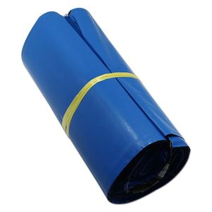 DHL 500Pcs/Lot Blue Poly Mailer Packaging Bag Self Adhesive Goods Mail Express Bags Courier Postage DHL Poly Mailing Pack Bag