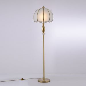 Copper Table Lamp European Retro Living Room Study Floor Lamp sovrum sovrum dekoration belysning kreativa bröllop koppar lampor