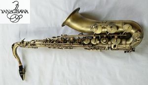 Wholesale tenor saxophone case for sale - Group buy Professional Japanese Yanagizawa T New Saxophone B flat Tenor High Quality Antique copper Tenor saxophone With Case