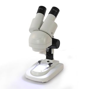 Freeshipping Top Grade Lornetki Stereo Mikroskop 20x LED Oświetlenie 45 stopni Okulary PCB Lutownia Naprawa Prezentacja Mineral Widok