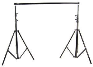 Freeshipping Photo Photography 2.8m*3m/9ft*10ft Metal Backdrop Stand Background Support System + Carrying Bag Case kit