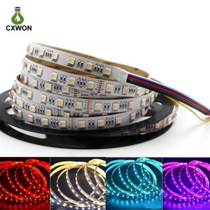 12V V RGBWW LED Strips Dimbare Flex Touw Licht SMD5050 FT LEDS TAPE LIGHTEN Waterdichte kleuren in LED Strip