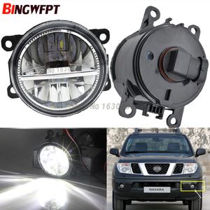 2 pcs luzes de nevoeiro Para NISSAN nota Navara d40 Pathfinder R51 Pego UA0 E11 Lâmpadas de Nevoeiro de iluminação Luzes LED