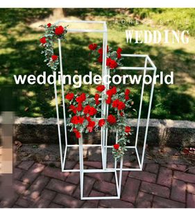 Sem flores, incluindo) lattest atacado mesa de centro de flores centrais para casamentos de seda artificial stand centerpieces decor580