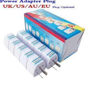 Uniwersalna UE US UK AU Travel Adapter Ładowarki Plug Outlet Worldwide V AC Socket Converter