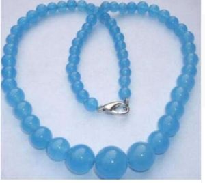 FREE SHIPPING 6-14mm stone jewelry Necklace 17"