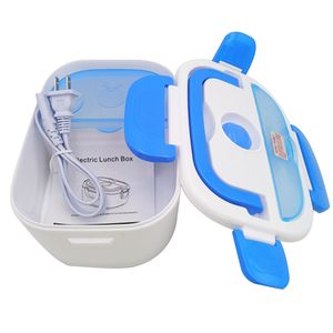 New Multifunctional Portable Electric Heating One-piece Separated Lunch Box Food Container Warmer For office workers students C18112301