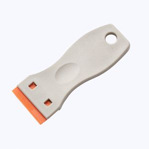 10*4cm bilomslag Tint Tool Mini-Razor Blade Scraper med plastblad för vinyllim som tar bort Mo-207