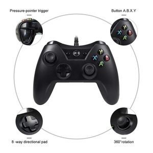 USB-Kabel-Controller-Steuerung für Xbox One Controller, Gamepad, Joystick, Windows-PC, Microsoft, kostenloser DHL