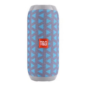 TG117 Sem Fio Bluetooth Speaker portátil coluna Subwoofer Estéreo coluna + TF Embutido Mic Bass FM MP3 Caixa de Som Boom