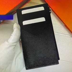 M30271 عملة حامل بطاقة حامل الأزياء مضغوط منظم جيب بطاقة عملة زيبر حالة المحافظ برازا متعددة البريدي محفظة جواز السفر الغلاف 30271