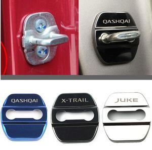 Car-Styling car door lock cover Auto Stickers For Nissan juke qashqai j11 10 x-trail note tiida nismo Car Styling