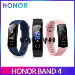 Original Huawei Honor Band 4 Smart Armband Hjärtfrekvens Monitor Smart Watch Sport Tracker Hälsa Smart Armbandsur för Android Iphone Phone