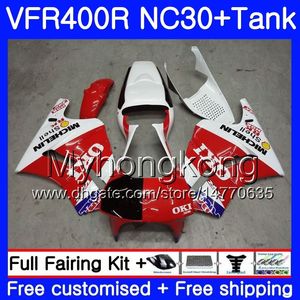 Kit para HONDA RVF400R VFR400 NC30 V4 VFR400R 89 90 91 92 93 269HM.3 RVF VFR 400 R Não corrida! stock VFR 400R 1989 1990 1991 1992 1993 Carenagem