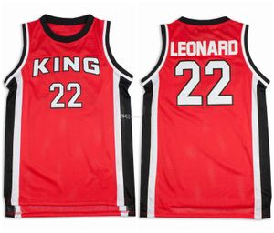 Kawhi Leonard＃22 Martin Luther King高校のレトロなバスケットボールジャージーメンズステッチカスタム任意の数字