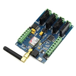 Freeshipping GPRS GSM IOT Board with SIM800C Relay Switches Wireless Projects DIY Kit Integrated Board Micro SIM Card