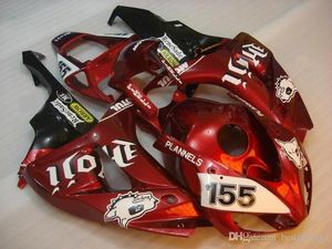 OEM-formsprutningsfeedningar för Honda CBR1000RR 2006 2007 White Red Fairing Kit CBR 1000 RR 06 07 GD24