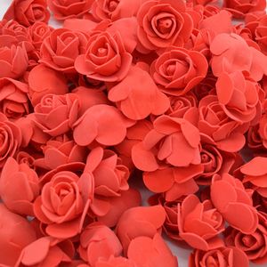 10 lote 500 peças/lotes Lote Leve Acessórios de flores de espuma artificial Little urso Roses Celebração de casamento de cabeça Uso para Rose Bear 3,5 cm