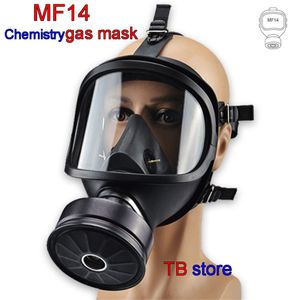 MF14 Chemical gas mask Chemical biological and radioactive contamination Self-priming full face mask Classic gas mask296U