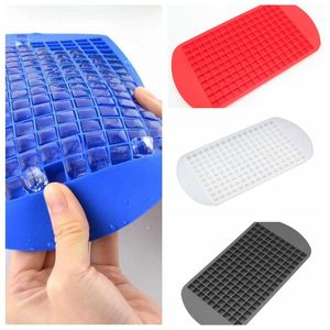 Silicone Ice Cube Tray Mini Cube Silicone Maker Mold Freeze Mould Ice Cube Mold Ice-making Box Mold Ice Cream Tools DH0633