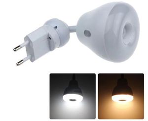 EU Plug AC 110V 220V 5W PIR Infrared Sensor Motion Detector LED Light Bulb Lamp Warm Cool White Dropshipping