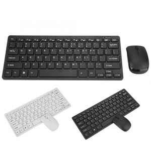 2.4G Mini Wireless Keyboard and Optical Mouse Combos Set for Desktop Laptop Smart TV Keyboards membrane