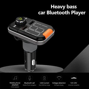 BT72D Auto Bluetooth 5,0 FM Sender Drahtlose Freisprecheinrichtung LCD Schnellladung Freisprecheinrichtung Audio Receiver Auto MP3 Player Auto Zubehör