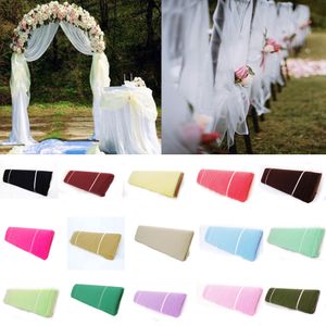 54"x120 FT (40 yards) Tutu Fabric TULLE Bolt Pew Bow Craft For DIY Banquet Wedding Decoration Birthday Party Kids Baby Shower