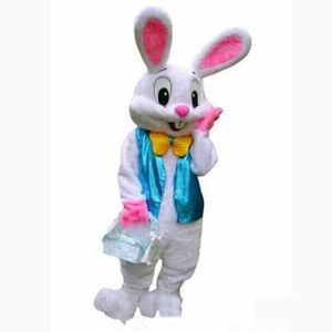 2019 Discount factory sale new PROFESSIONAL EASTER BUNNY MASCOT COSTUME Bugs Rabbit Hare Adult Fancy Dress Cartoon Suit