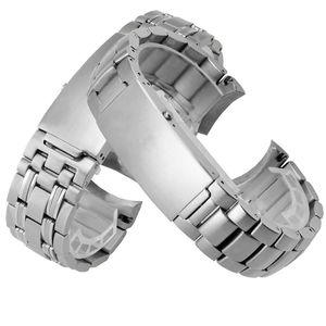 Cinturini per orologi Cinturino in acciaio inossidabile solido Cinturino in acciaio di ricambio da 20 mm Accessori maschili per omega 007 CJ191225173c