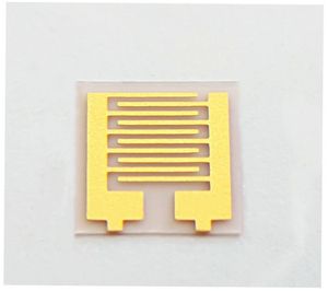 top popular 90um Flexible Interdigitated Electrodes IDE Humidity Biosensor Gas Sensor Chip Interdigital Capacitor Polyethylene Terephthalate (PET) 2023