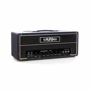 Grand DR504 Custom 50 watt guitarra cabeça de amp com 2 x saída el34 no estágio de energia e 4 x válvulas de pré-amp ECC83