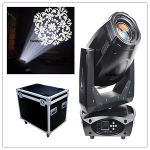 4pcs 300W LED HAREKETLİ KAFA IŞIK KAYNA NEW Yıkama 3in1 Hareketli Baş Hibrit Konser Işık Aydınlatma Uçuş Kılıfı