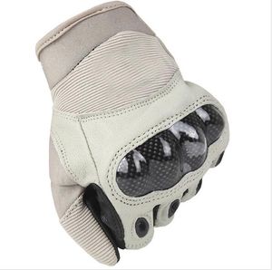 Guanti tattici alla moda Sport all'aria aperta Army Full Finger Combat Moto Guanti in fibra di carbonio con guscio di tartaruga 5 pezzi CNY1337