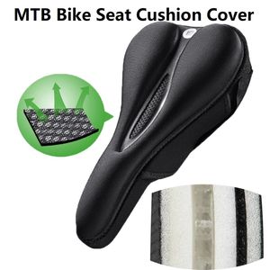 Bicycle Saddle Hollow Breathable MTB Bike Seat Cushion Cover Mat Silica Gel Saddle Cycling Accessories Part