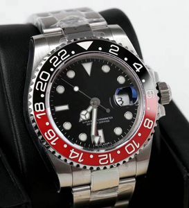 2022-Novo top Ceramic Bezel Automático 2813 Movimento Mens Mecânico Relógios de Aço Inoxidável Master Men Moda Relógios Relógios de Pulso