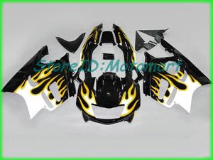 Kit carenatura moto per HONDA CBR600F3 97 98 CBR 600 F3 1997 1998 ABS Set carenature rosso argento nero + regali HH27