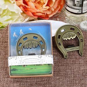 50PCS Lucky Horseshoe Bottle Opener Vintage Theme Wedding Favors Bridal Shower Anniversary Keepsake Party Supplies Souvenirs Gifts