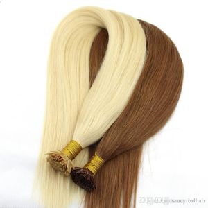 great quality 200g 200strands pre bonded flat tip hair extensions human hair 12 14 16 18 20 22 24inch Available