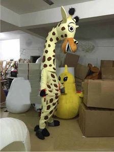 高品質The New 2019 Motor Plus、Sika Deer and Kiraffes Cartoon Garment Walking Mascot Costumes