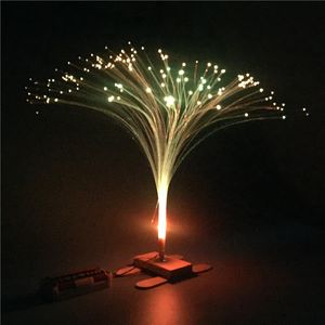 Science experimental toys diy colorful optical fiber lamp popular science educational toys handmade manufacturers